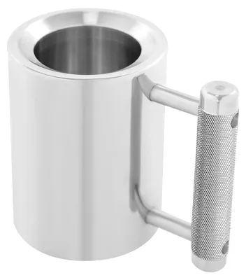 Imagen del producto de Vaso de fitness, uso multifuncional, material duradero, color plateado