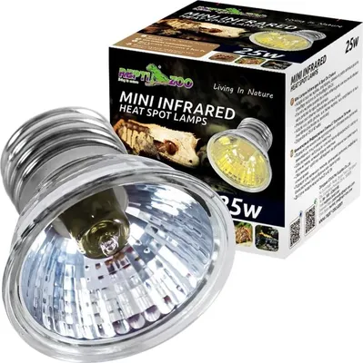 Zdjęcie produktu dla Repti-Zoo Mini Infrared lamp 25W - mini halogen podczerwony Repti-Zoo