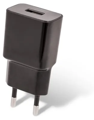 Zdjęcie produktu dla SETTY Ładowarka sieciowa USB 2,4 A, czarna GSM043798