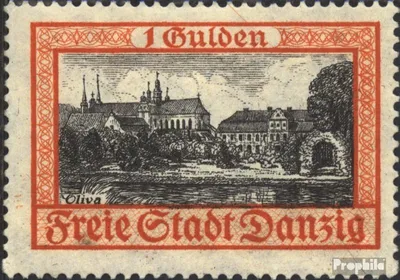 Produktbild von Briefmarken Danzig 1938 Mi 297 postfrisch Wappen