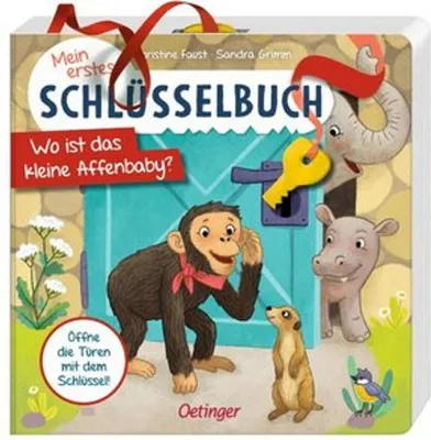 Produktbild von Mein erstes Schlüsselbuch. Wo ist das kleine Affenbaby?