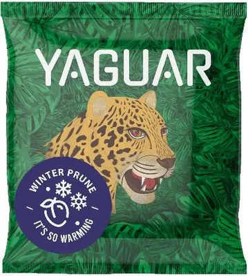 Produktbild von Yaguar - Mate Tee Probe Amore 50g - Mit Pflaume, Apfel, Zimt - Luftgetrocknet - Mild, Wenig Staub - Yerba Mate aus Brasilien - 18 Monate Gereift