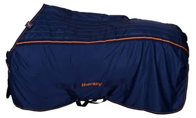 Produktbild von Bucas Therapiedecke Therapy Cooler Navy/Orange 105