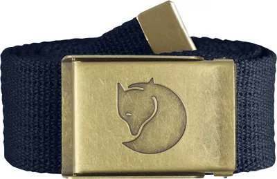 Produktbild von Fjäll Räven Canvas Brass Belt 4 cm - Gürtel, Fjäll_Räven_Farbe:dark navy