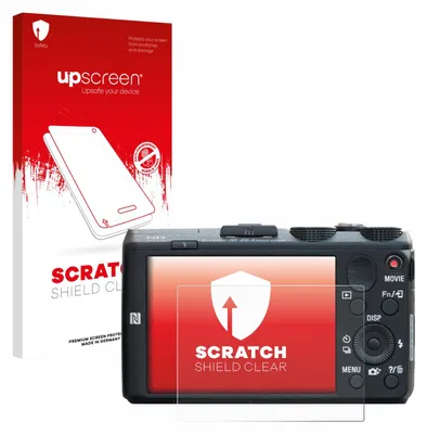 Produktbild von upscreen Schutzfolie für Sony Cyber-Shot DSC-HX60 Displayschutz Displayschutzfolie Folie Klar Transparent
