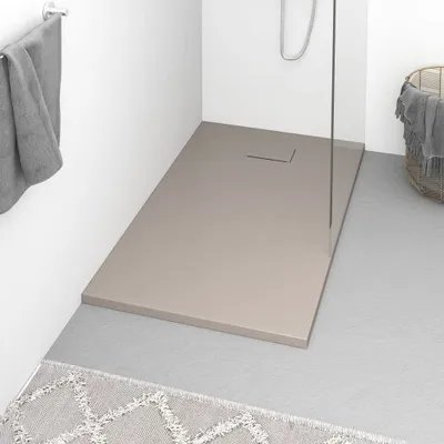 Produktbild von "2026 Promotion" Duschwanne SMC Braun 120x70 cm - Duschwannen CC1289