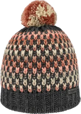 Eisglut glitzernde Strickmütze Baileyl in rosa