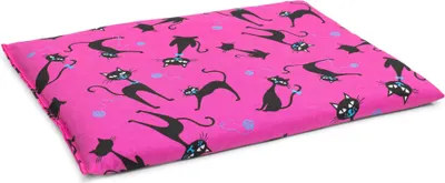 Produktbild von Körnerkissen 30 x 20 cm, Katzen-pink - Körner Wärmekissen für Mikrowelle und Backofen - 30x20cm, Weizen