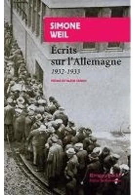 Image de Ecrits sur l'Allemagne 1932-1933