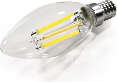 Immagine prodotto di Filamento LED Kerzenlampe McShine ''Filed'', 3000K, E14, 6W, 1055lm, 230V, warmweiß