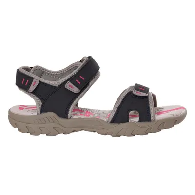 Produktbild von PDQ Damen Sport Sandale / Trekkingsandale mit Klettverschluss DF437 (5 UK/38 EU) (Marineblau/Grau)