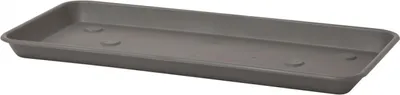 Image de PLASTECNIC S.p.a. Plateau pour jardinière TERRAE MAXI anthracite 65 (80)cm