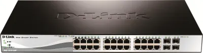 Immagine prodotto di Switch Gigabit gestito e intelligente D-Link DGS-1210-28P/E, con 28 porte