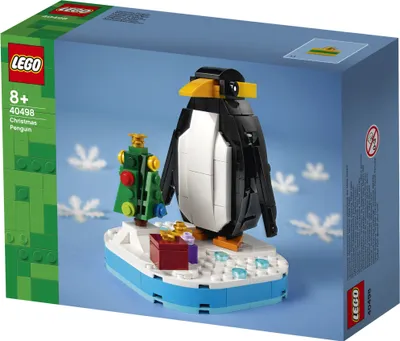 Zdjęcie produktu dla LEGO Iconic Bożonarodzeniowy pingwin, Zestaw do budowania, 8 lat(a), Plastik, 244 szt., 260 g
