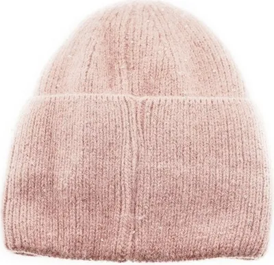 Produktbild von Bestickte Wintermütze ideal für kalte Tage mit Innenfutter für Damen OneSize Rosa