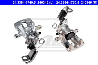 Produktbild von ATE Bremssattel Hinten Rechts für HONDA Accord VII Limousine (CL, CN) Ø38mm 24.3384-1750.5
