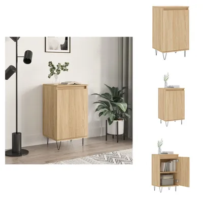 Produktbild von vidaXL Sideboard Sonoma-Eiche 40x35x70 cm Holzwerkstoff -  Sideboards