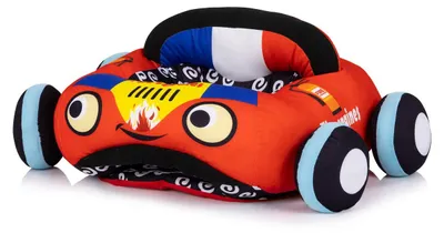 Imagen del producto de Almohada para bebé Chipolino, para asiento de coche, diseño de coche, ergonómica, apta desde el nacimiento