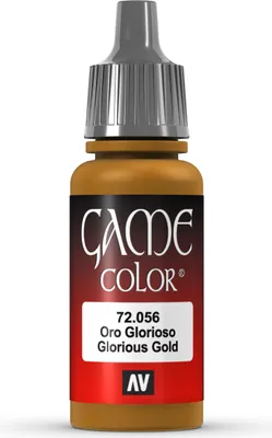 Game Color Acrylfarbe Vallejo 72056 Glorious Gold 17ml Miniatur Farbe