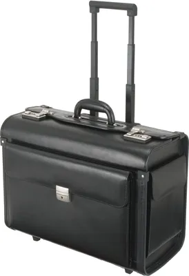 Produktbild von Alassio® 92705 Pilotenkoffer SILVANA - Echt Leder