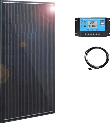 Image de Panneau solaire monocristallin, conception légère, kit 200 W 12 V