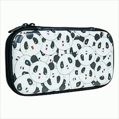 Produktbild von NACON Panda, Hartschalenkoffer, Nintendo, Mehrfarbig, Nintendo Switch, Nintendo Switch Lite, Nintendo Switch OLED, Kratzresistent, Schockresistent, Tragetasche