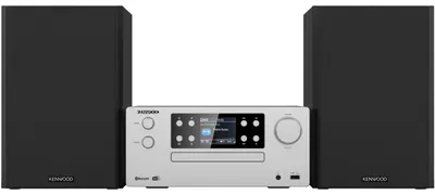 Image de Kenwood M-925DAB-S argent | Microchaîne hi-fi avec CD, USB, DAB+ et streaming audio Bluetooth