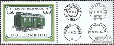 Produktbild von Briefmarken Österreich 2002 Mi 2380Zf mit Zierfeld (kompl.Ausg.) postfrisch Tag der Briefmarke