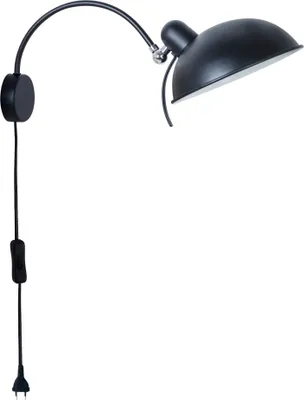 Produktbild von Candellux NORA 21-53602 schwarze Wandleuchte