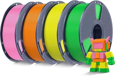 Productafbeelding van High speed PLA-filament 1,75 mm - 4 kg - Filament voor 3D-printers met hoge doorstroming - Ontworpen voor snel 3D-printen - Verpakking van 4