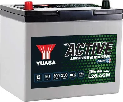 Produktbild von YUASA Leisure Starterbatterie 12V 90Ah 300A/EN Batterie