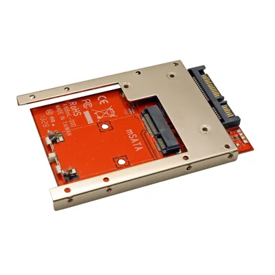 Image de ROLINE Adaptateur mSATA SSD vers 2.5 SATA 22pin (11.03.1567)