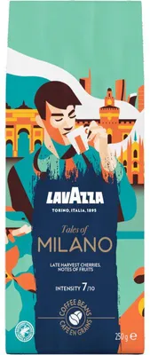 Zdjęcie produktu dla Lavazza Tales of Milano kawa ziarnista 250g – aromatyczna przyjemność espresso