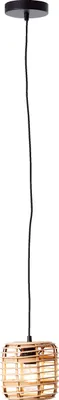 Produktbild von Pendelleuchte 16 cm holz hell/schwarz