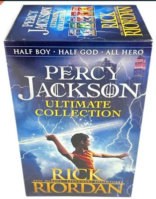 Imagen del producto de Percy Jackson Ultimate Collection Serie – 5‑Bücher‑Boxset von Rick Riordan, Paperback