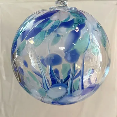 Immagine prodotto di Sfera di vetro colorata per decorazioni di finestre, 15 cm