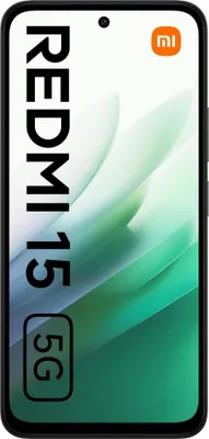 A smartphone with the brand name and model number displayed on the screen.