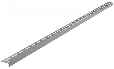 Obrázok produktu pre Nerezová lišta pre spádovanú podlahu, výška lemu 14mm - ľavá - 1200mm