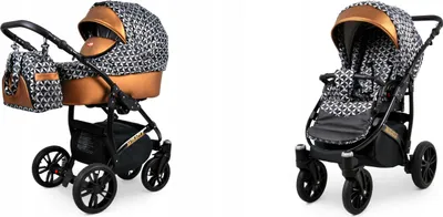 Obrázek produktu pro BabyLux® Miracle | Kocárek 2v1 Set | Optical Copper | Kombi kocárek | kocárkový set | B