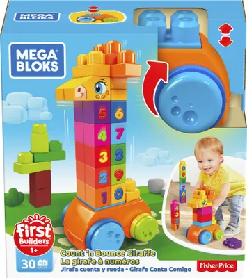 Produktbild von Mega Bloks Spiel-Giraffe (30 Teile)