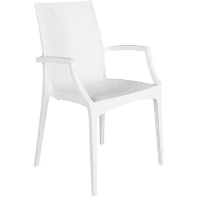 Immagine prodotto di Poltrona Rattan Bistrot bianca