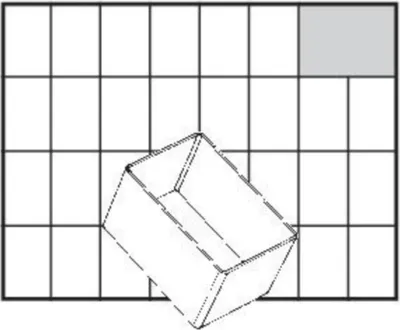 Produktbild von raaco Einteilungsset 8tlg. transparent Breite 55 x Tiefe 79 x Höhe 47mm für Art. -Nr.871325-871332 - 109888