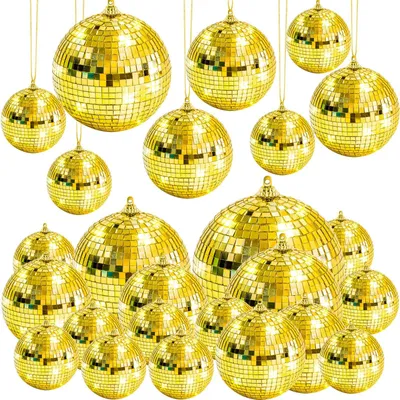 Immagine prodotto di Solidchoice - Set di 17 dischi riflettenti per decorazioni da festa