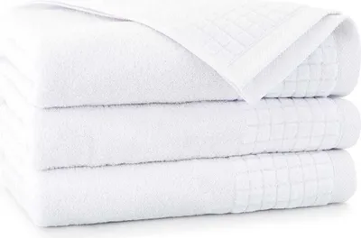 Produktbild von Handtuch - 100% Baumwolle - 500 g/m2 - 70x140 cm - Extra Saugfähig - Weiß - hohe Grammatur - PAULO3