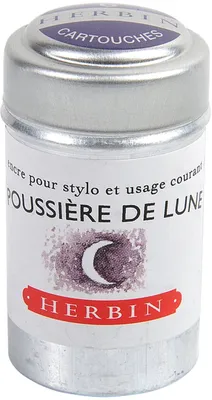 Produktbild von J. Herbin Tintenpatronen Poussière de Lune Mondstaubviolett 6 Stück