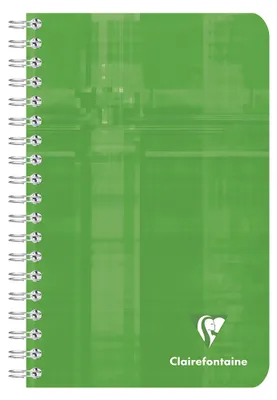 Produktbild von Clairefontaine Spiralheft 110 x 170 mm kariert zufällige Farbe (1 Stück)