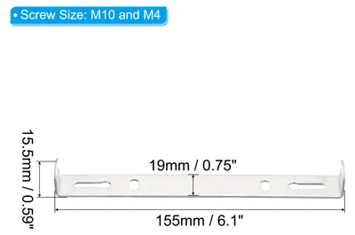 Produktbild von 1 Satz Deckenleuchte Platte Kit 155mm Licht Crossbar Kronleuchter Leuchte Montage Halterung fš¹r Haus Bš¹ro