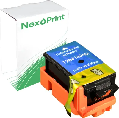 Produktbild von Druckerpatrone kompatibel zu Epson C13T266140 266 schwarz WorkForce WF-110 W Epson WF-100 W