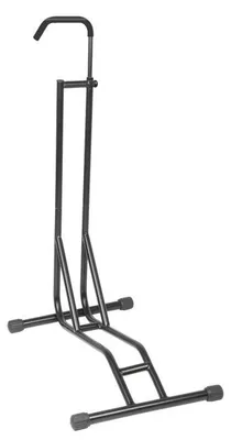 Zdjęcie produktu dla Stojak rowerowy na jeden rower 59 X 38 X 110/140 cm czarny