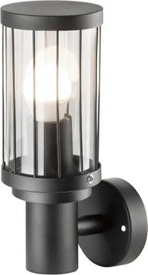 Productafbeelding van Buitenwandlamp Fiord E27 IP44 zwart, merk Goldlux